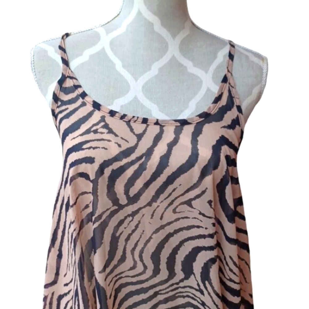 NEW! Rapz Poncho - Zebra print 4545